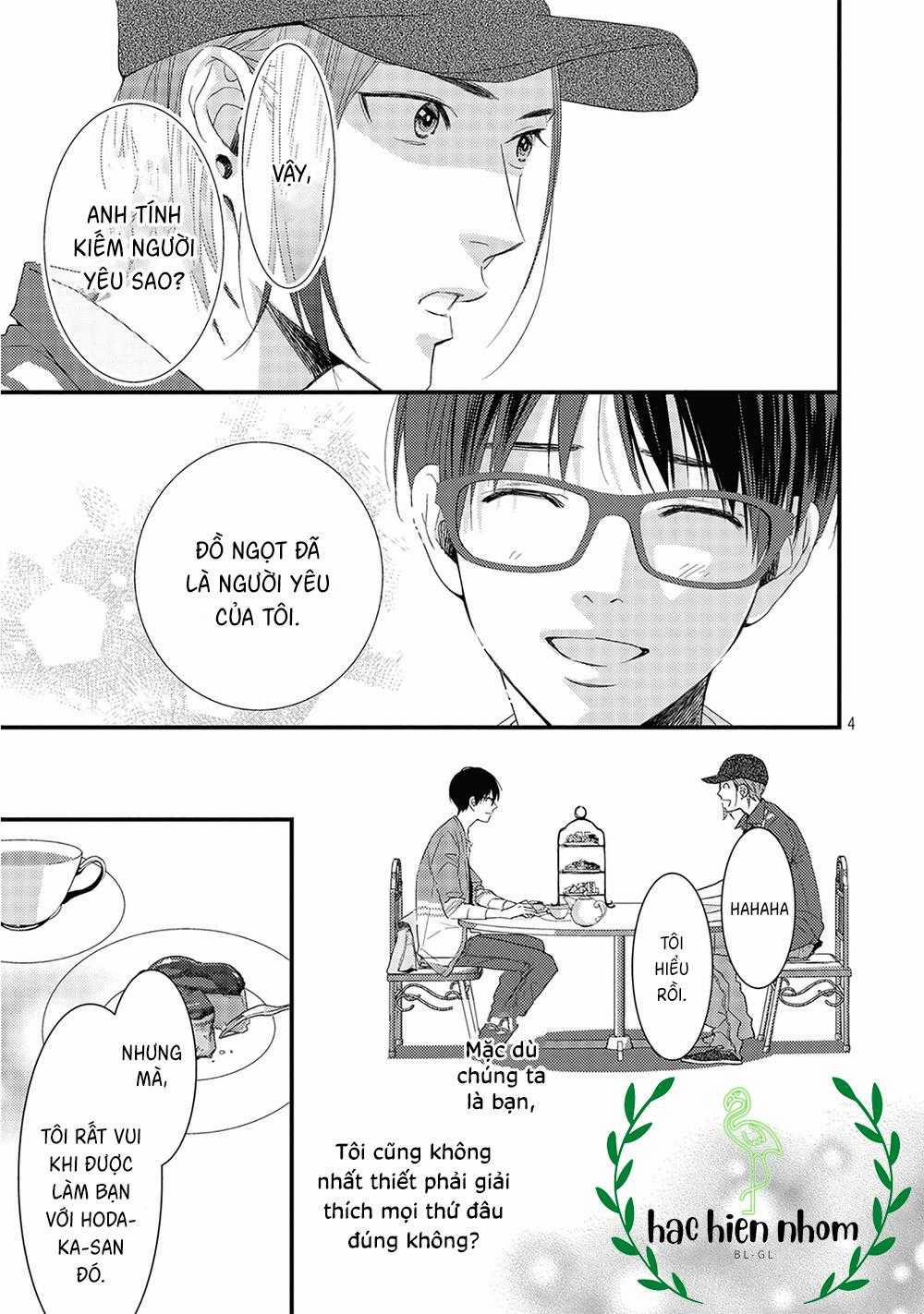 Bí Mật Của Hodaka-Kun Có Vị Ngọt 4 trang 4