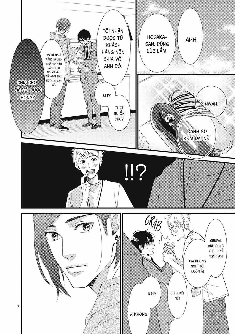 Bí Mật Của Hodaka-Kun Có Vị Ngọt 4 trang 7