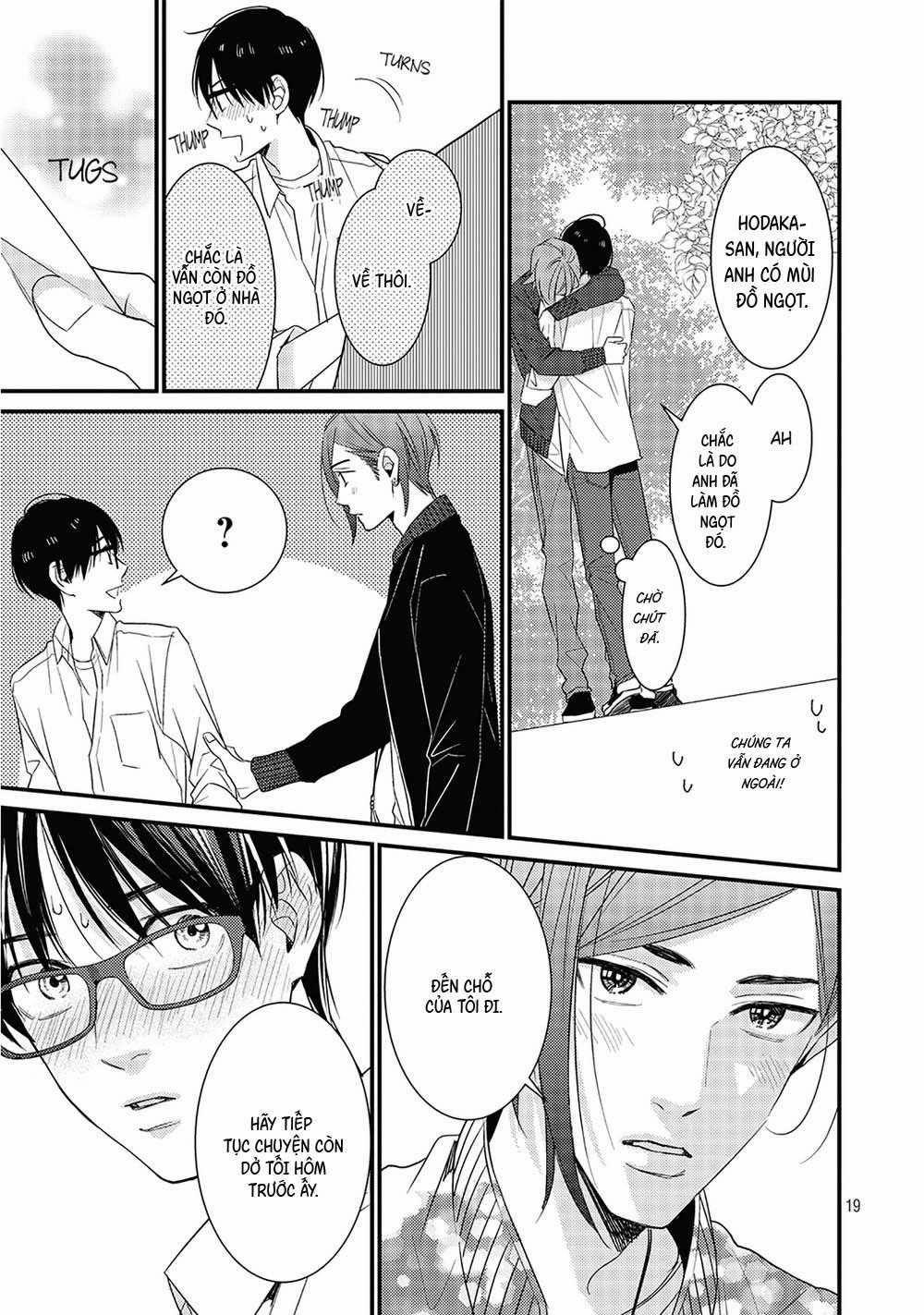 Bí Mật Của Hodaka-Kun Có Vị Ngọt 5 trang 20