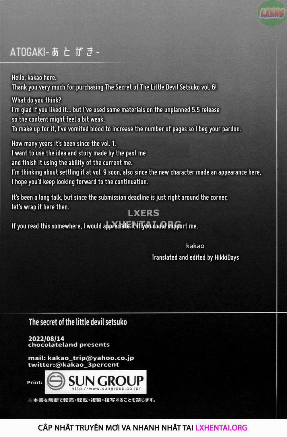 Bí mật của tiểu quỷ Setsuko 6 trang 31