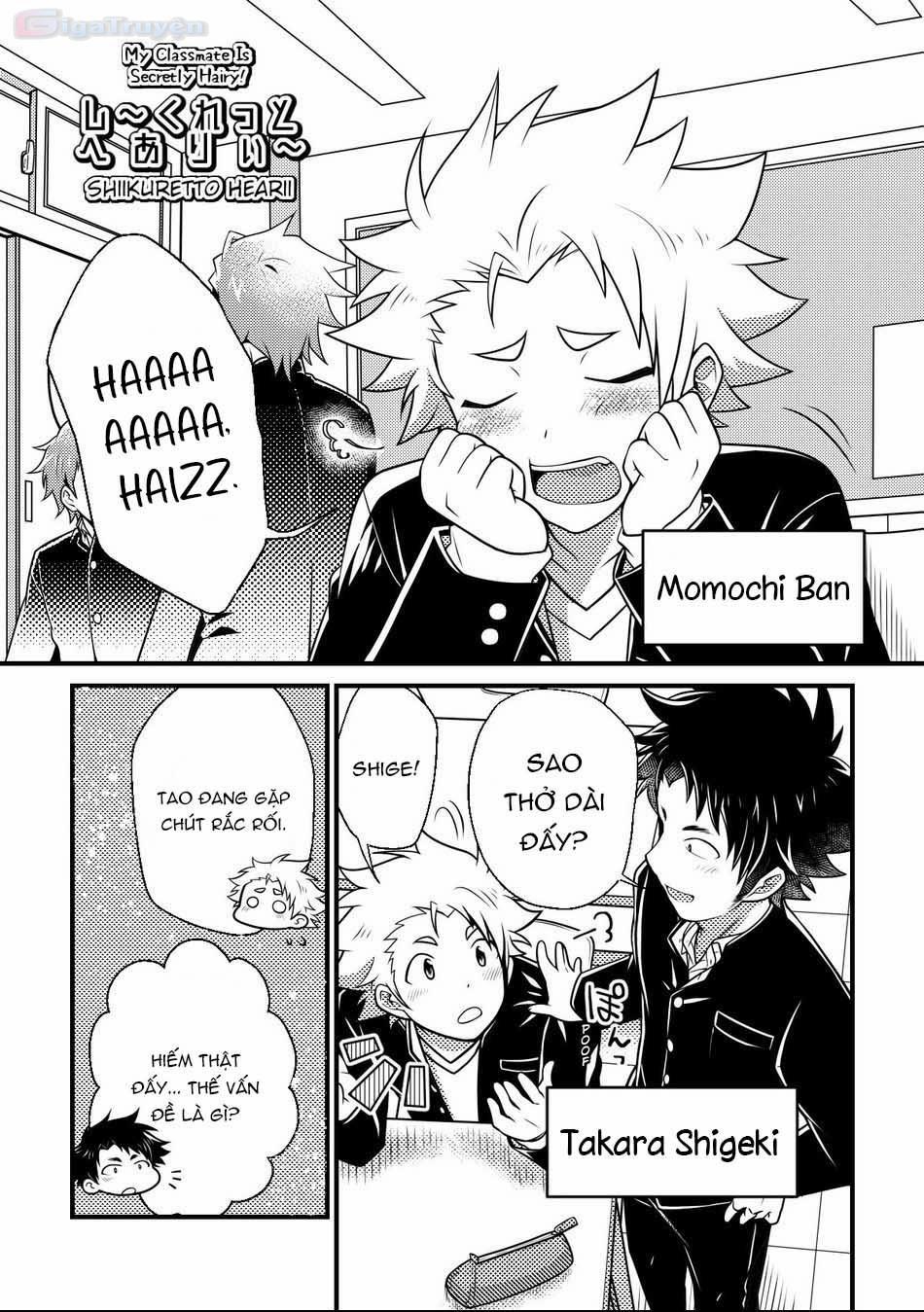 Bí mật về bộ lông của bạn cùng lớp! 1 trang 3