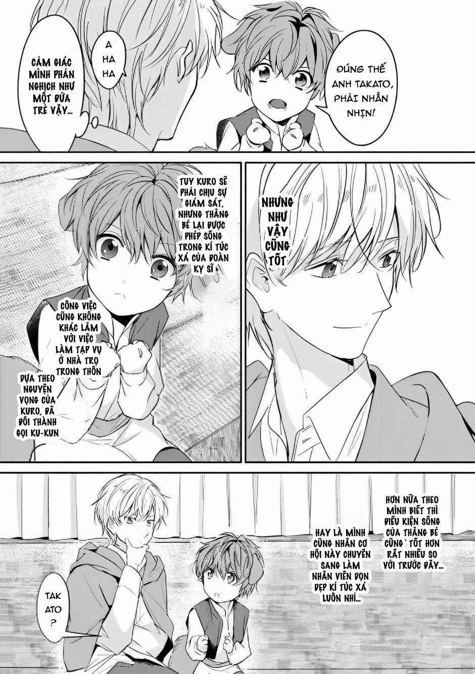 Bị Triệu Hồi Đến Dị Giới Do Bị Vạ Lây Và Được Đội Kỵ Sĩ Mạnh Nhất Nhặt Về 5 trang 2