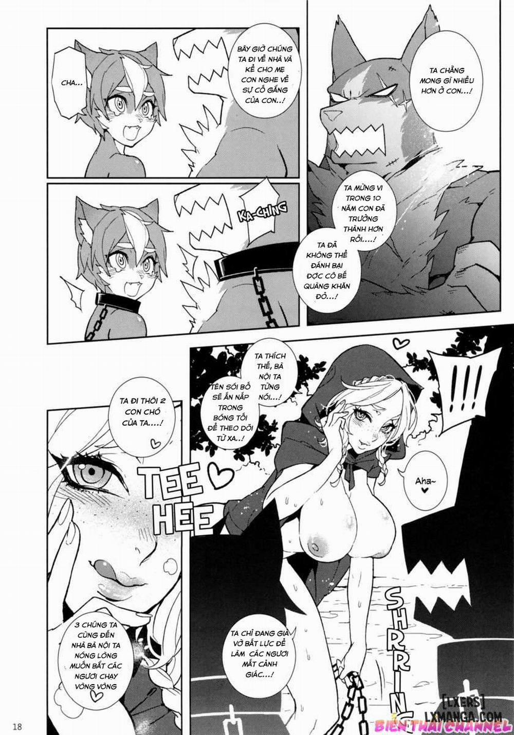 Big Red Riding Hood and The little Wolf Oneshot trang 17