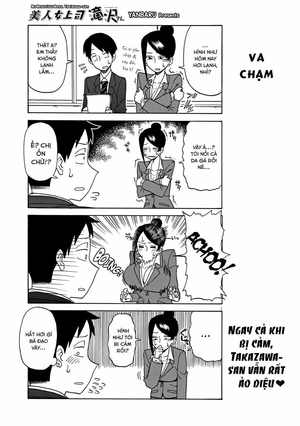 Bijin Onna Joushi Takizawa-San 4 trang 0