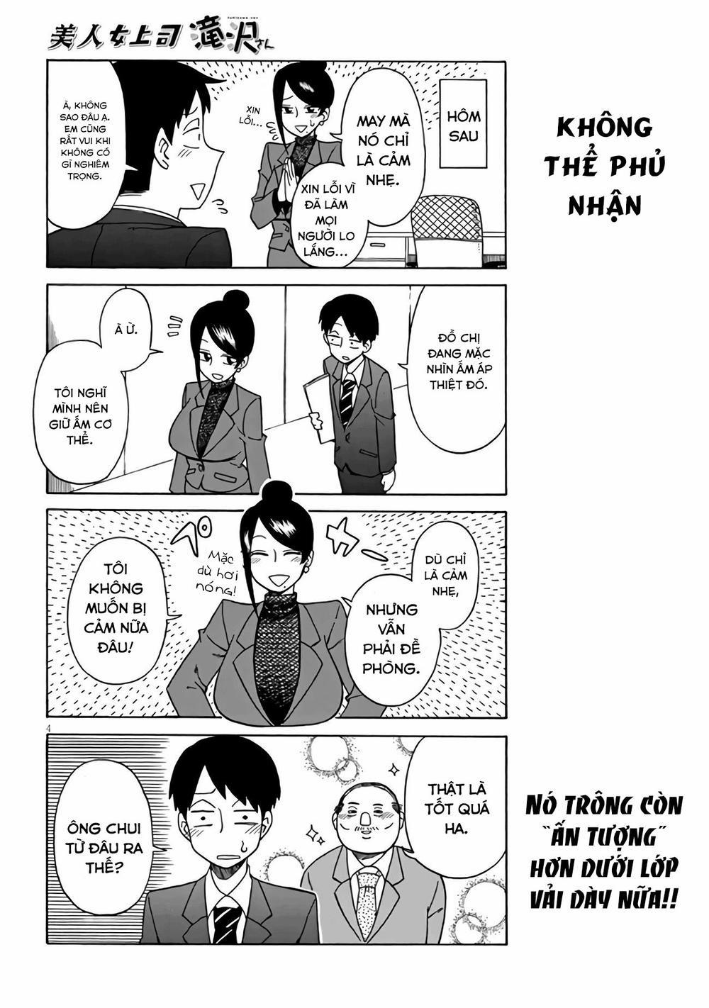 Bijin Onna Joushi Takizawa-San 4 trang 3