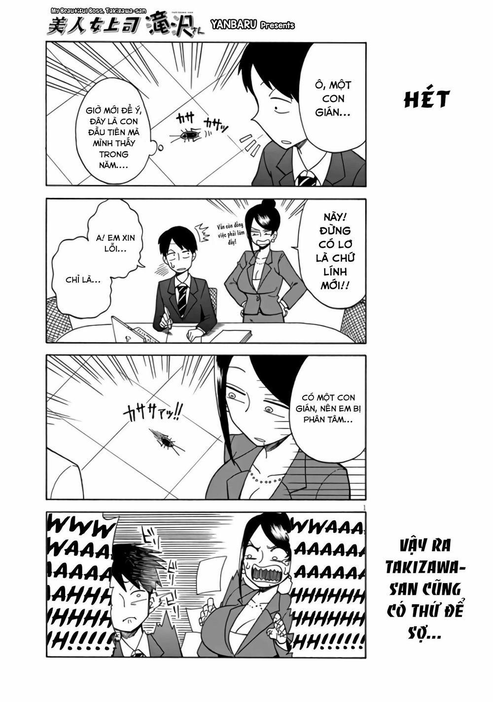 Bijin Onna Joushi Takizawa-San 5 trang 0