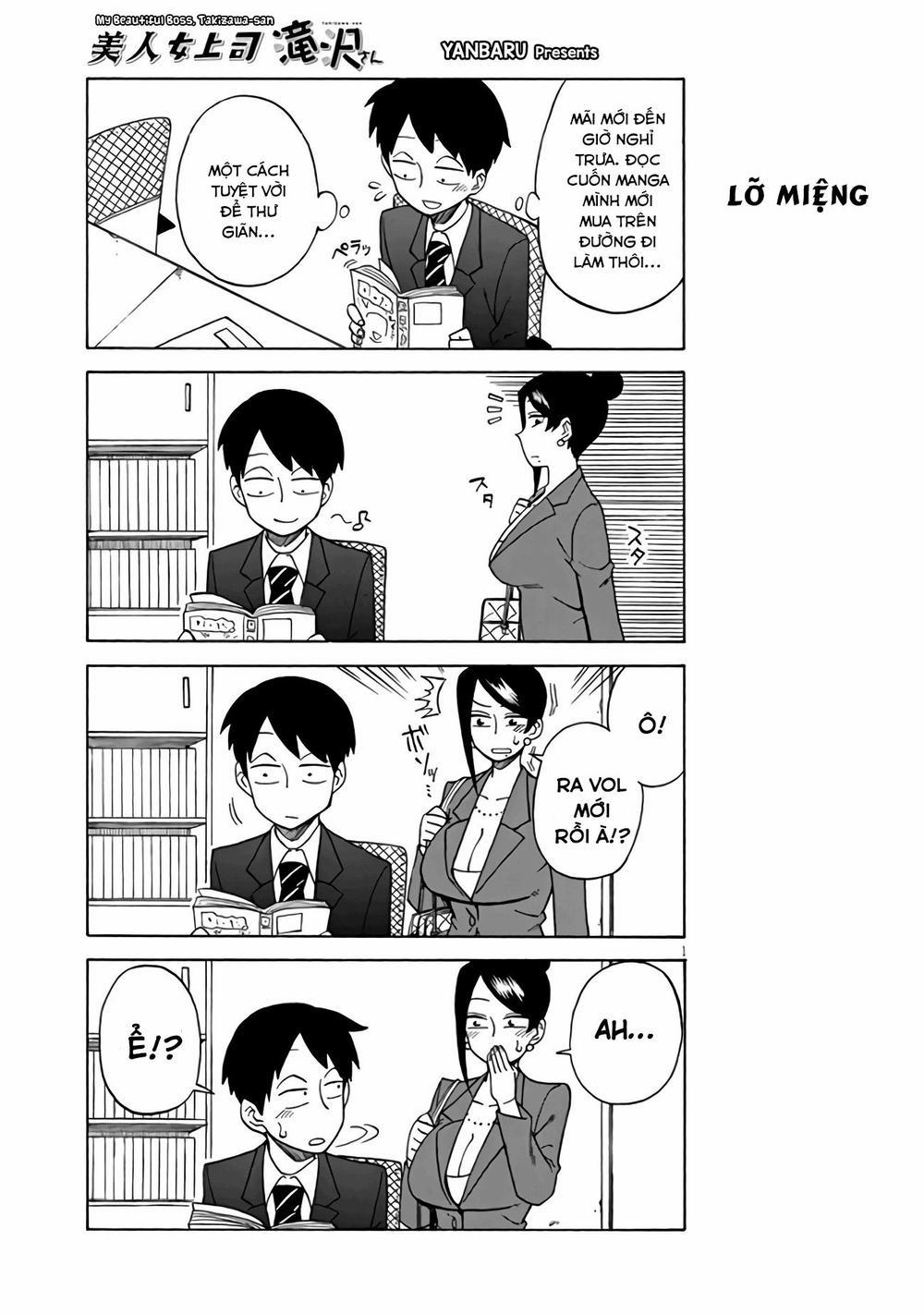 Bijin Onna Joushi Takizawa-San 7 trang 0