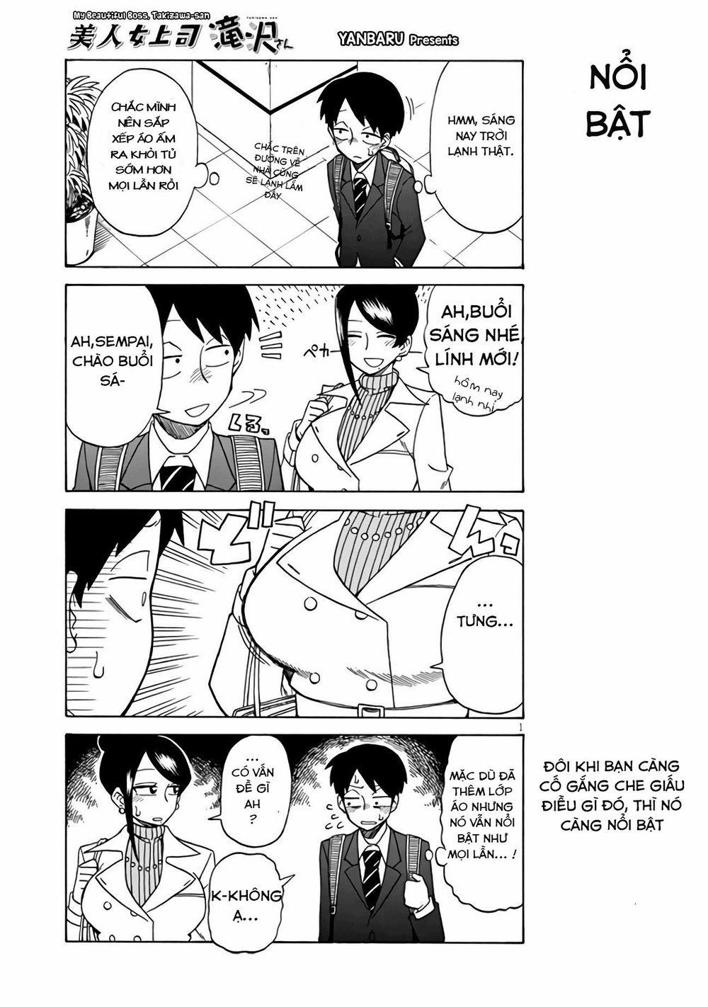 Bijin Onna Joushi Takizawa-San 8 trang 1