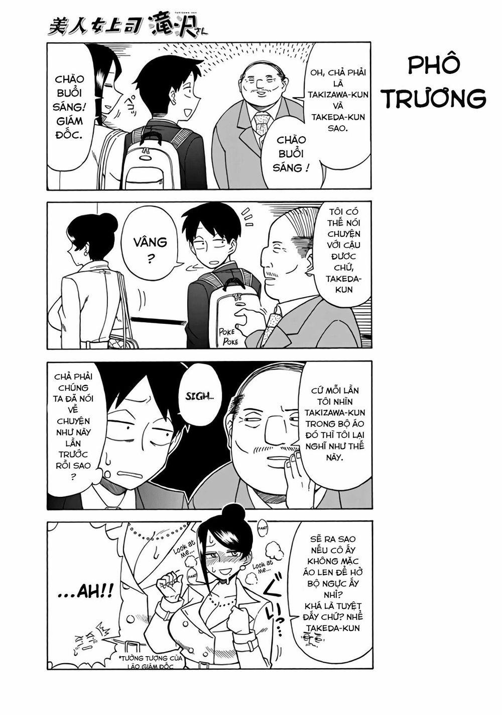 Bijin Onna Joushi Takizawa-San 8 trang 3