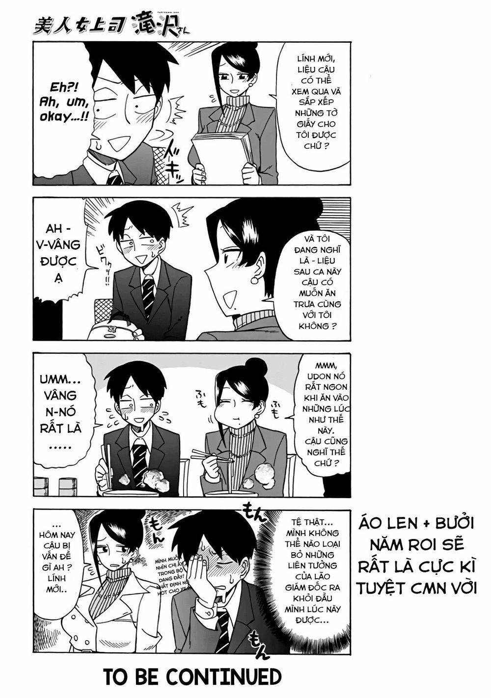 Bijin Onna Joushi Takizawa-San 8 trang 4