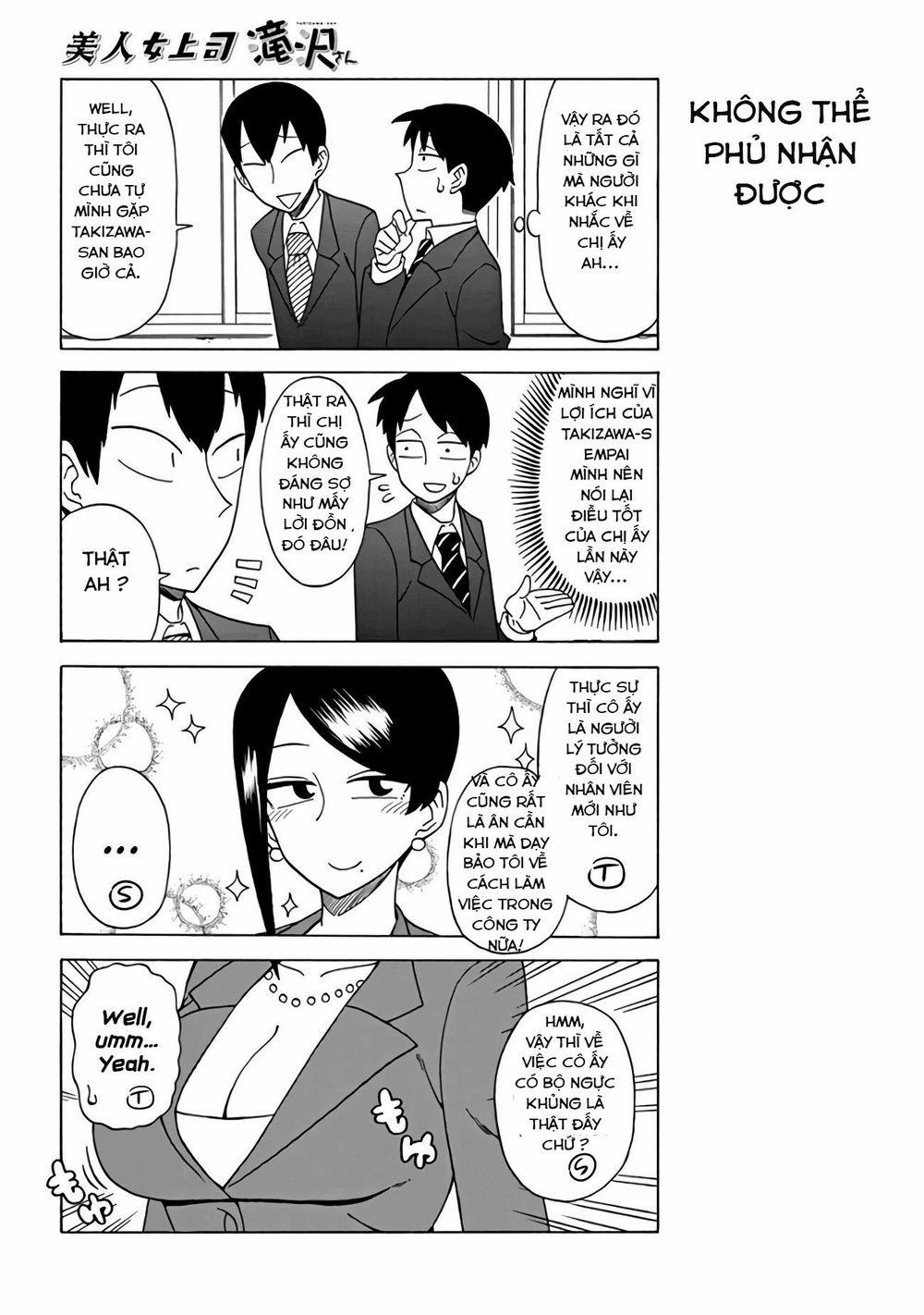 Bijin Onna Joushi Takizawa-San 9 trang 4