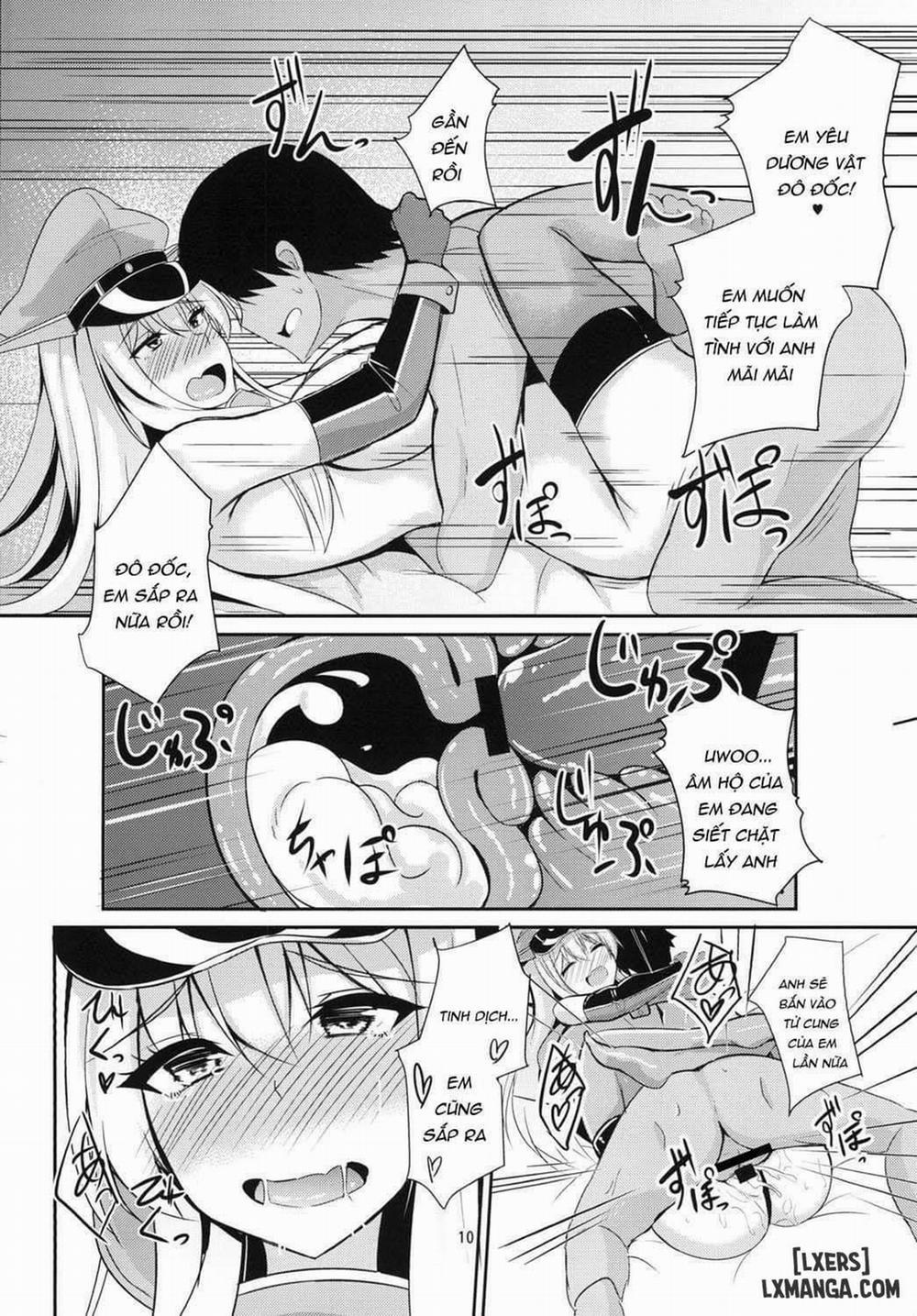 Bismarck wa Teitoku ni Taberareru Oneshot trang 11