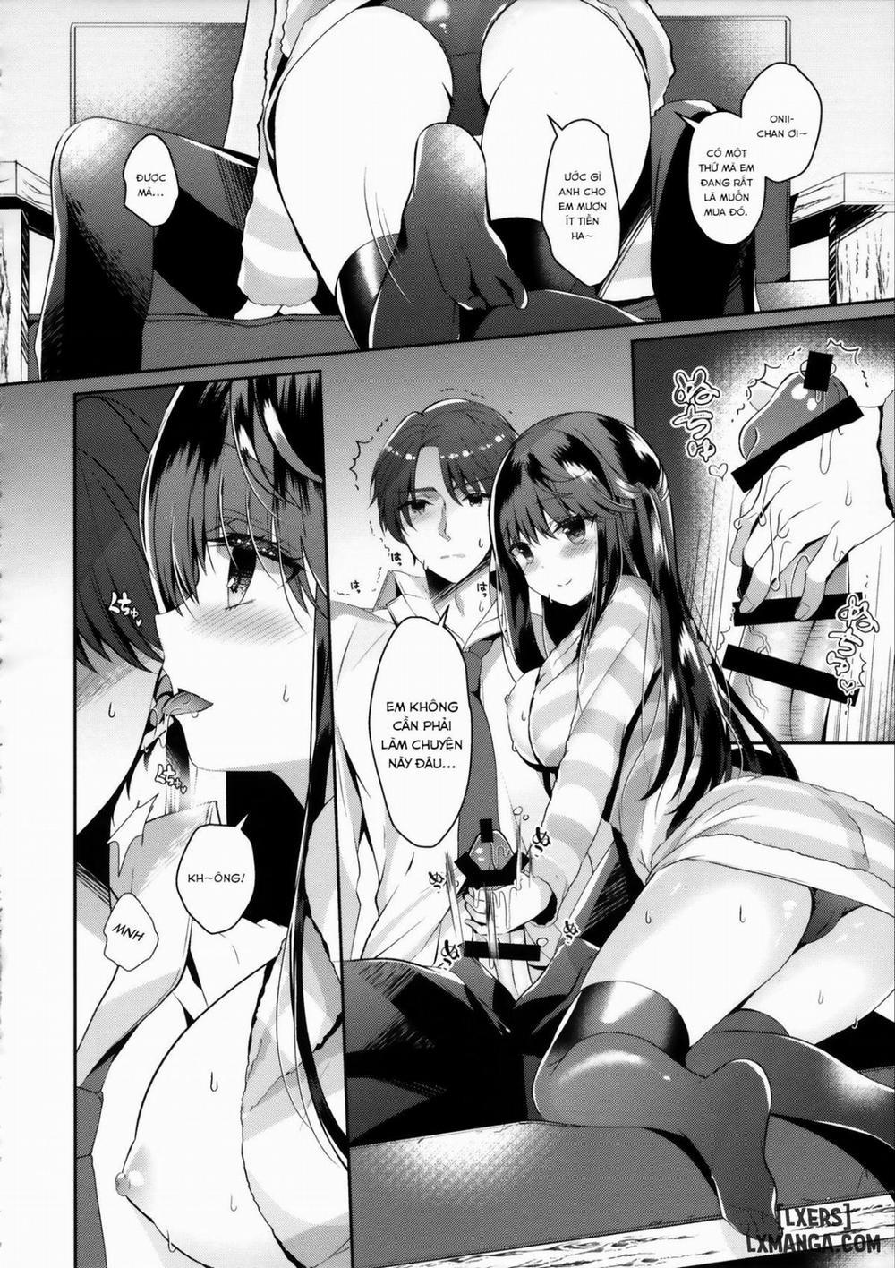 Bitch na Koakuma Sayuki-chan ~Onii-chan ni Anikatsuchuu Oneshot trang 4