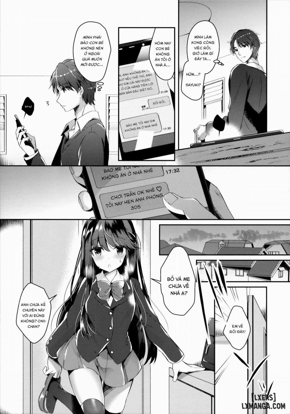 Bitch na Koakuma Sayuki-chan ~Onii-chan ni Anikatsuchuu Oneshot trang 7