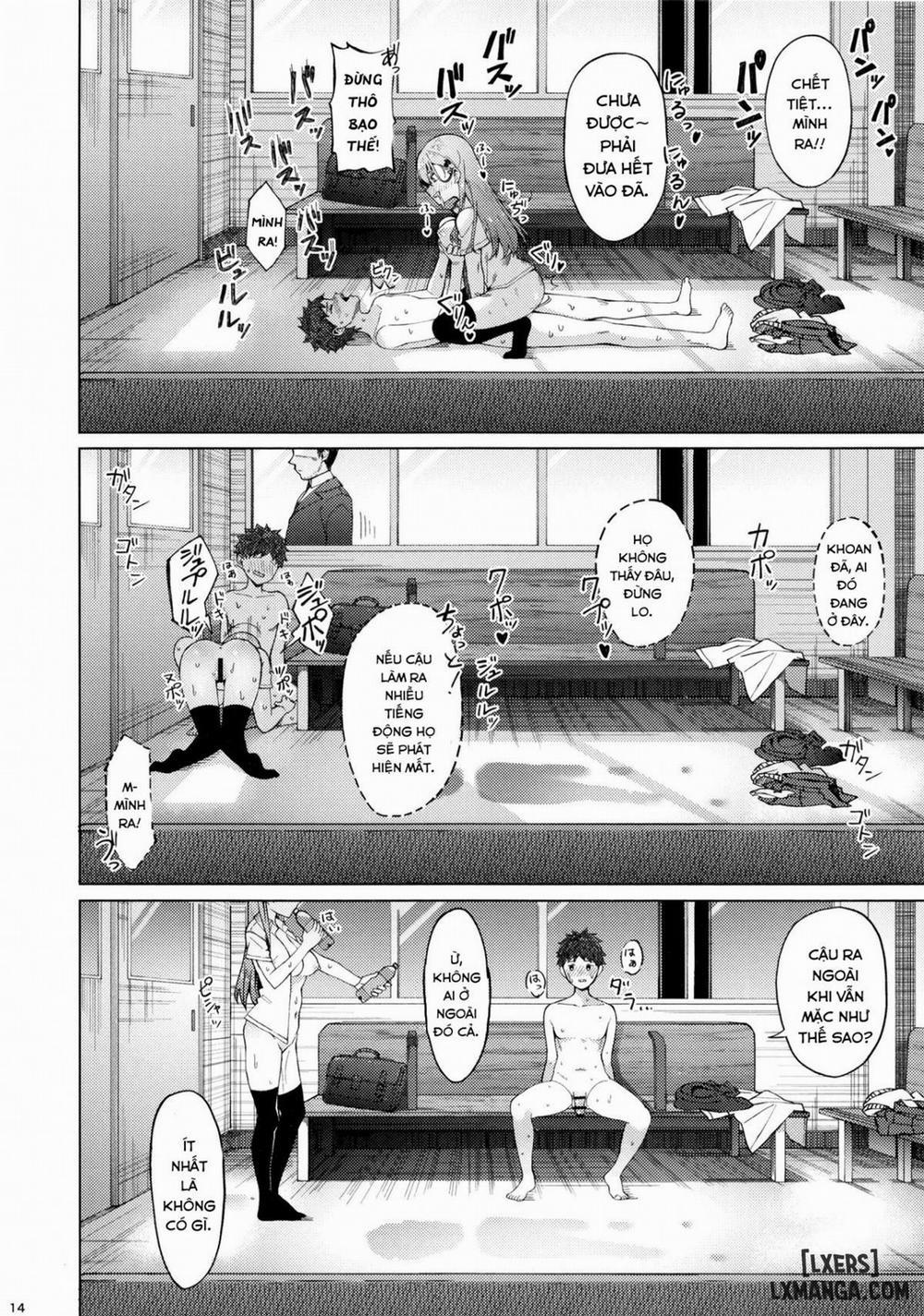 Bitch na Suzuya-san ni Doutei o Kuwaremashita Oneshot trang 12