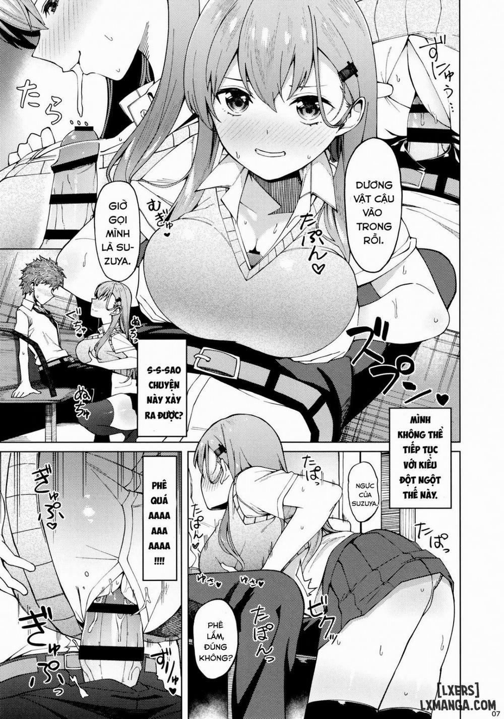 Bitch na Suzuya-san ni Doutei o Kuwaremashita Oneshot trang 5