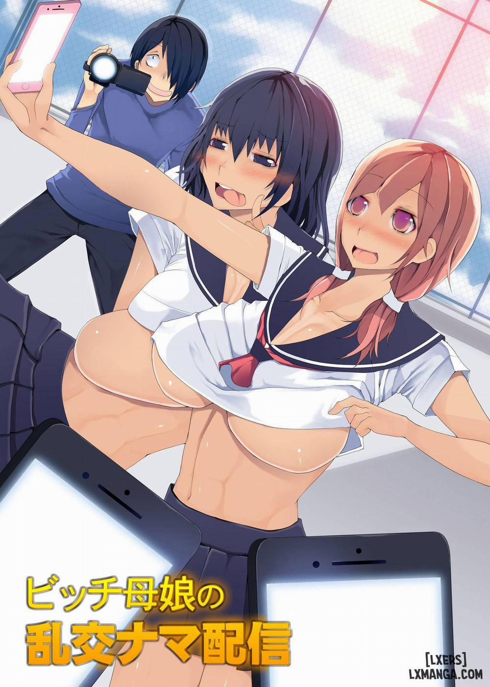 Bitch Oyako no Rankou Nama Haishin Oneshot trang 0