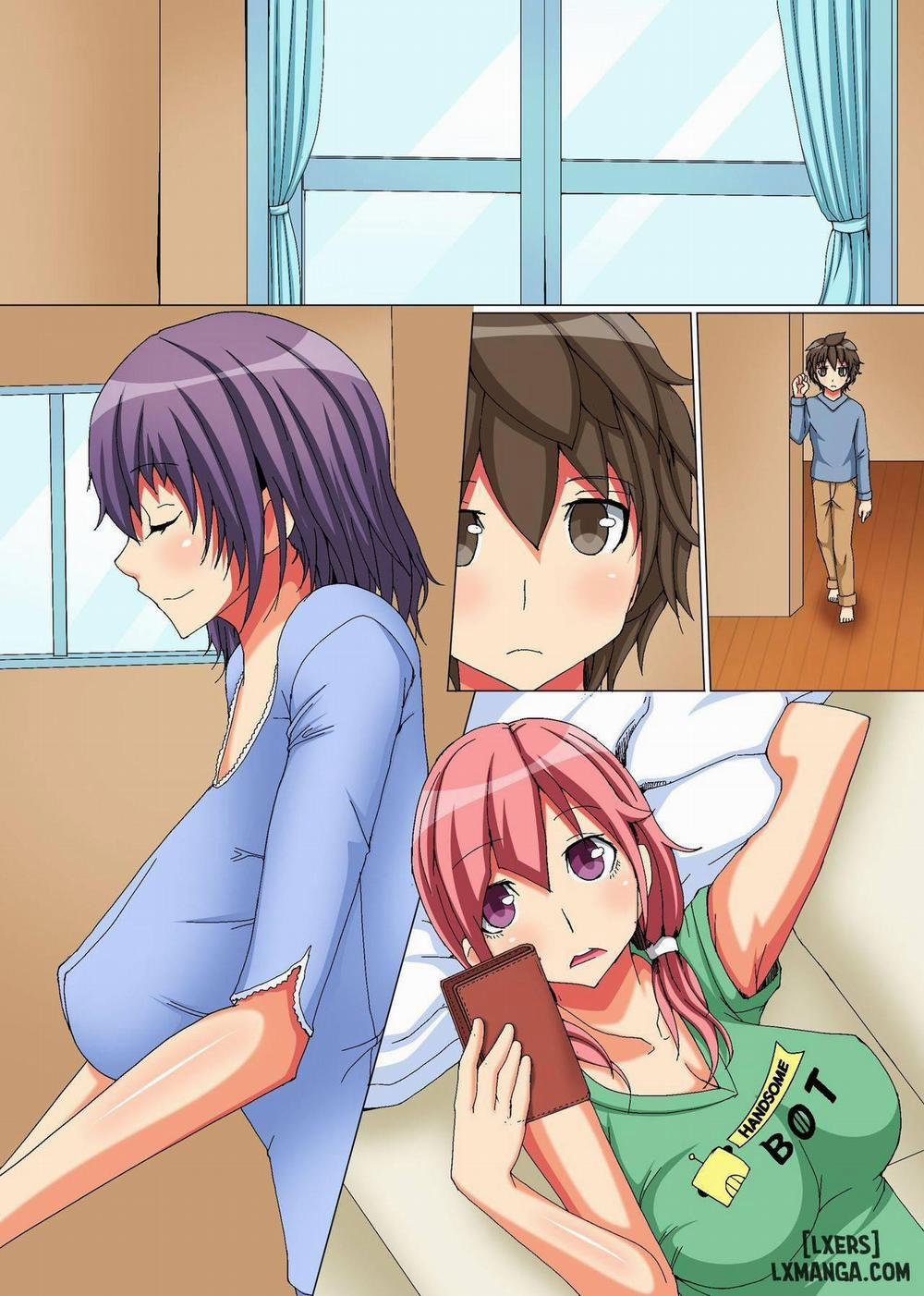 Bitch Oyako no Rankou Nama Haishin Oneshot trang 2