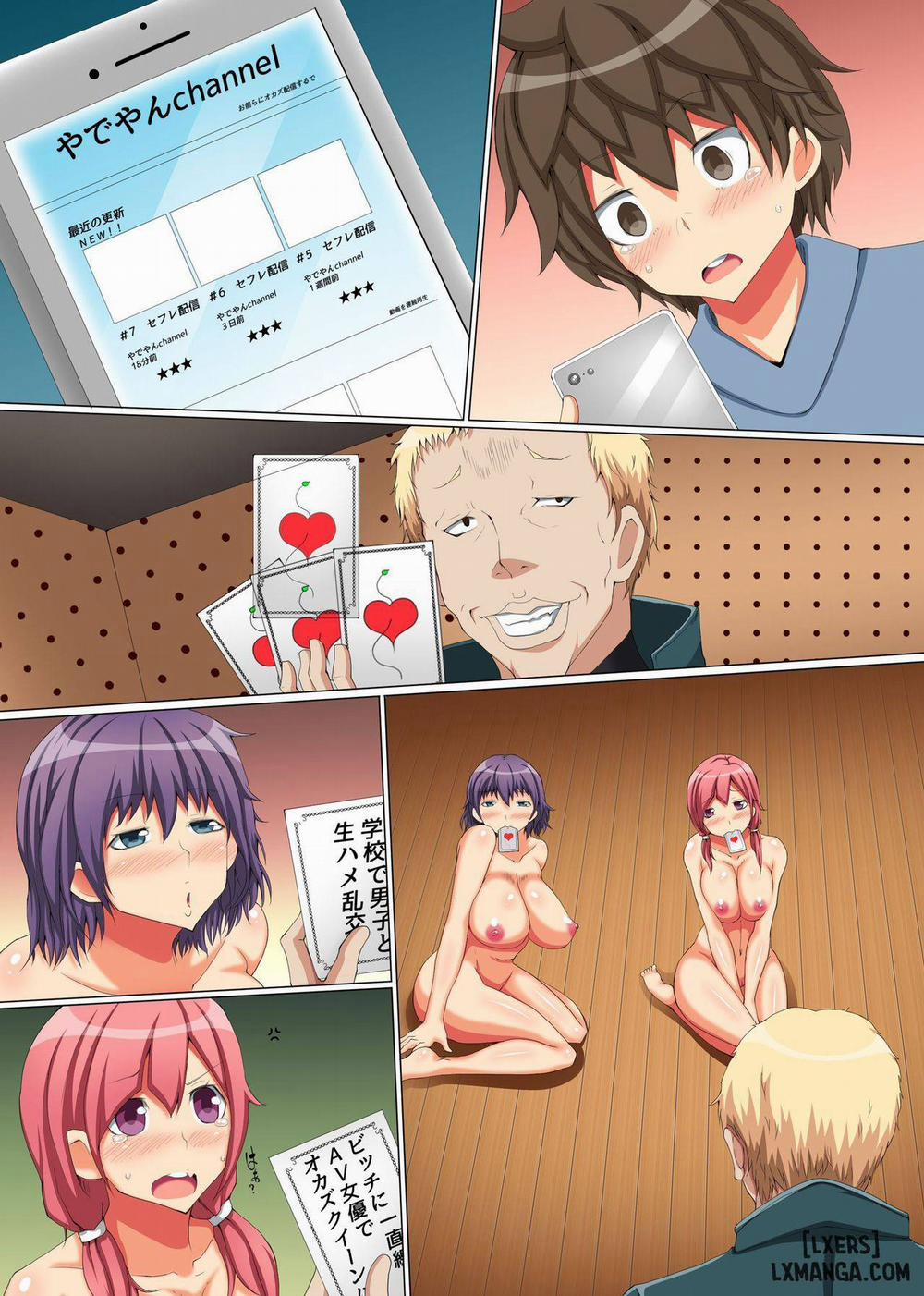 Bitch Oyako no Rankou Nama Haishin Oneshot trang 4