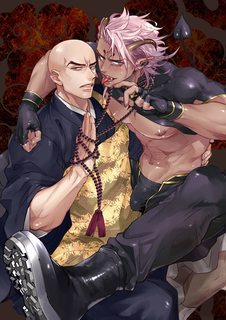 Đọc truyện tranh Black Monk and Pink Eumma