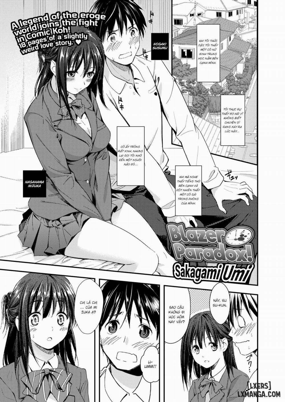 Blazer Paradox! Oneshot trang 0