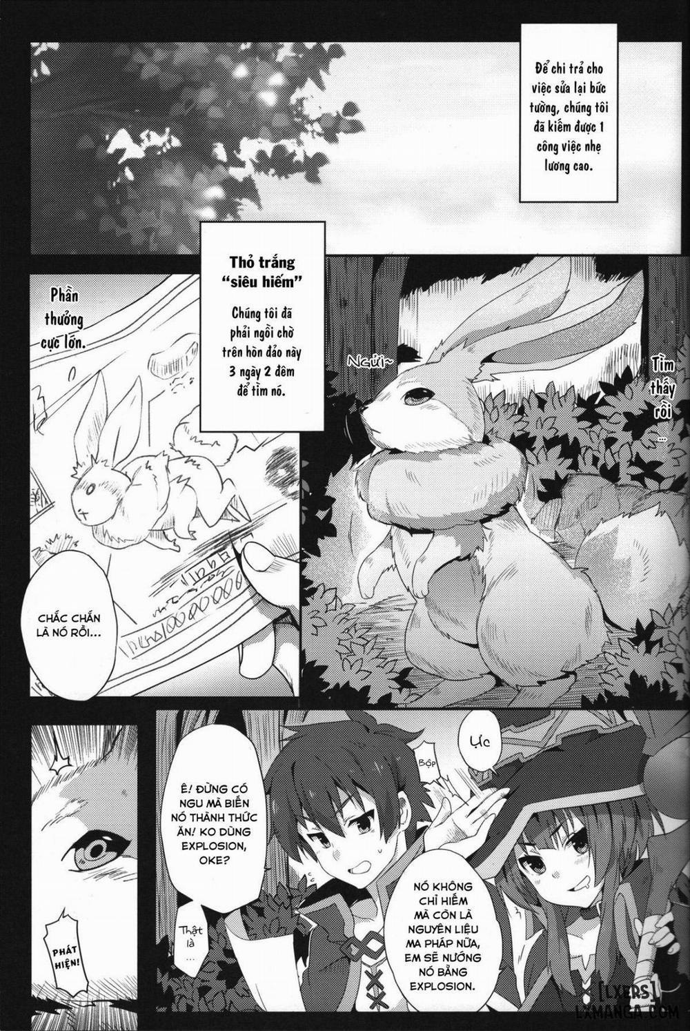 Blessing Megumin with a Magnificence Explosion Oneshot trang 3