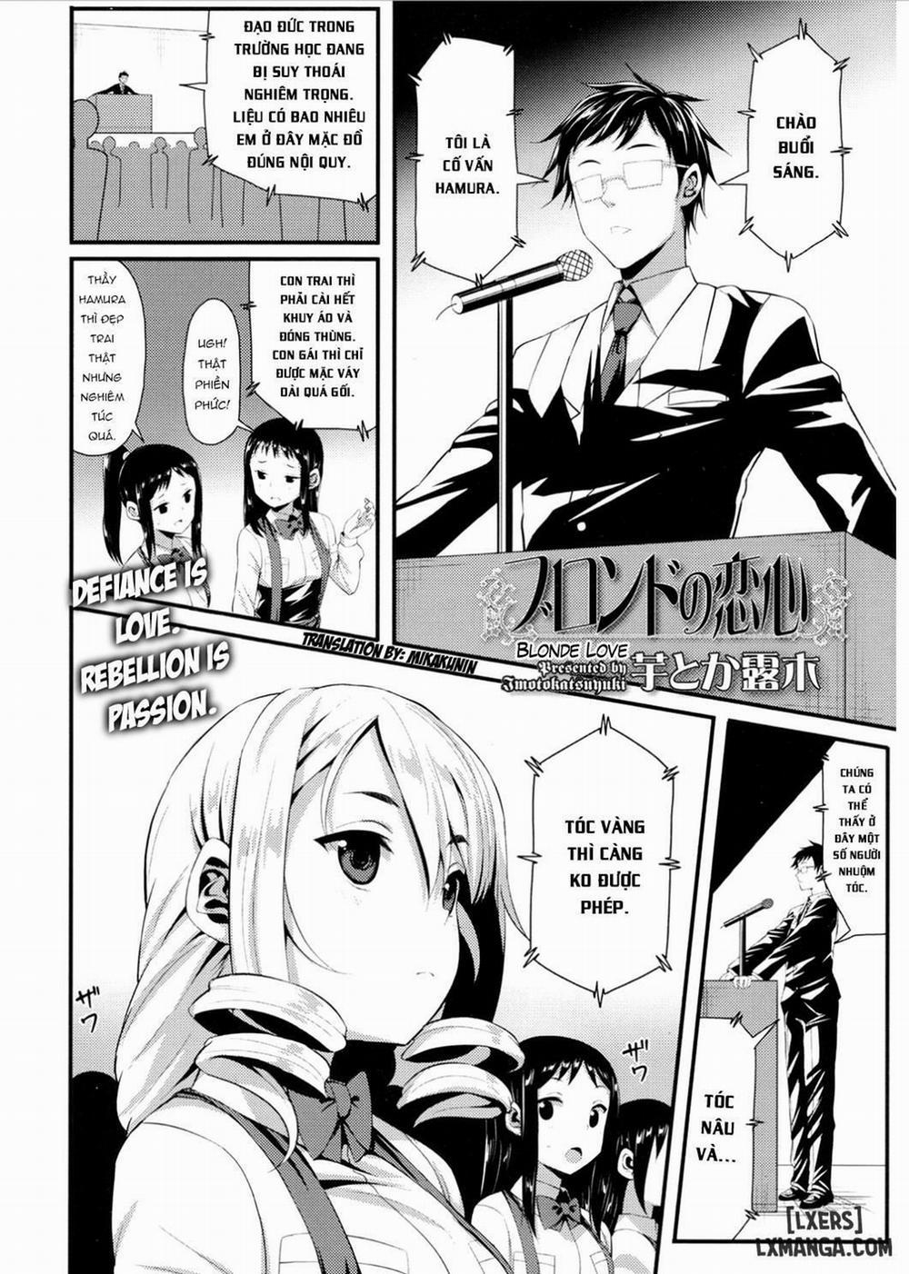 Blonde no Koigokoro Oneshot trang 1