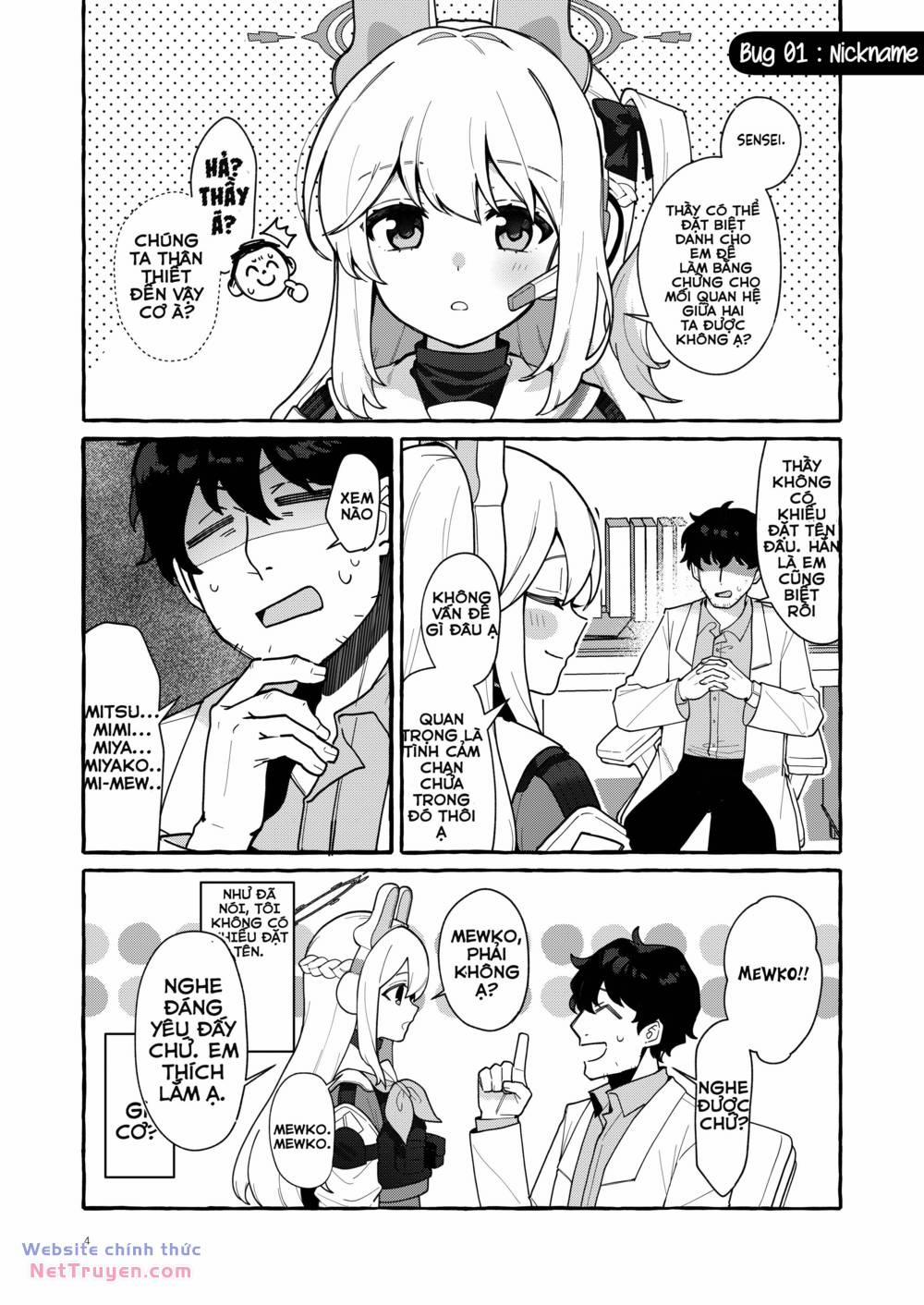 Blue Archive - Distance Bug Rabbit 1 trang 2