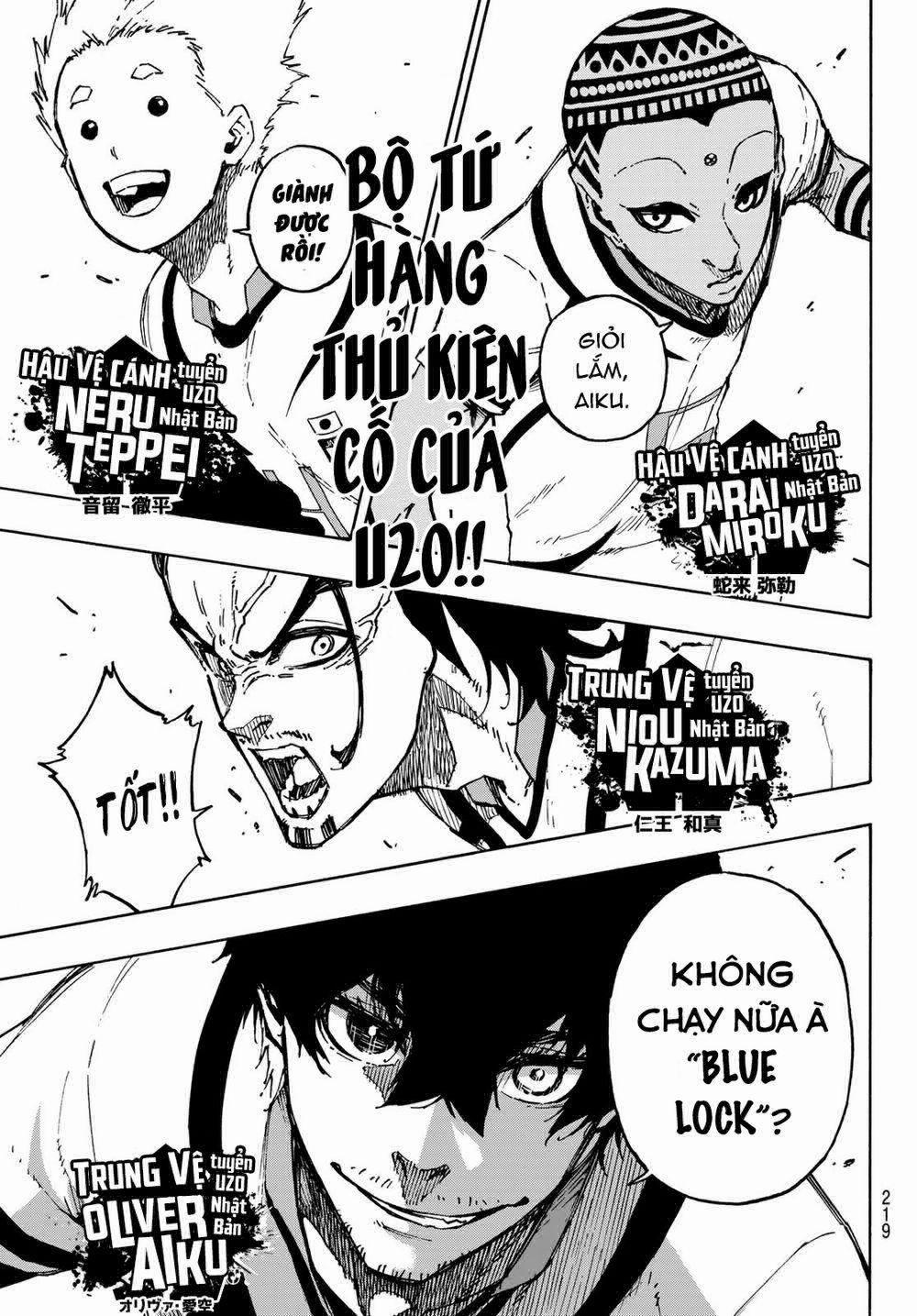 Blue Lock 114 trang 19