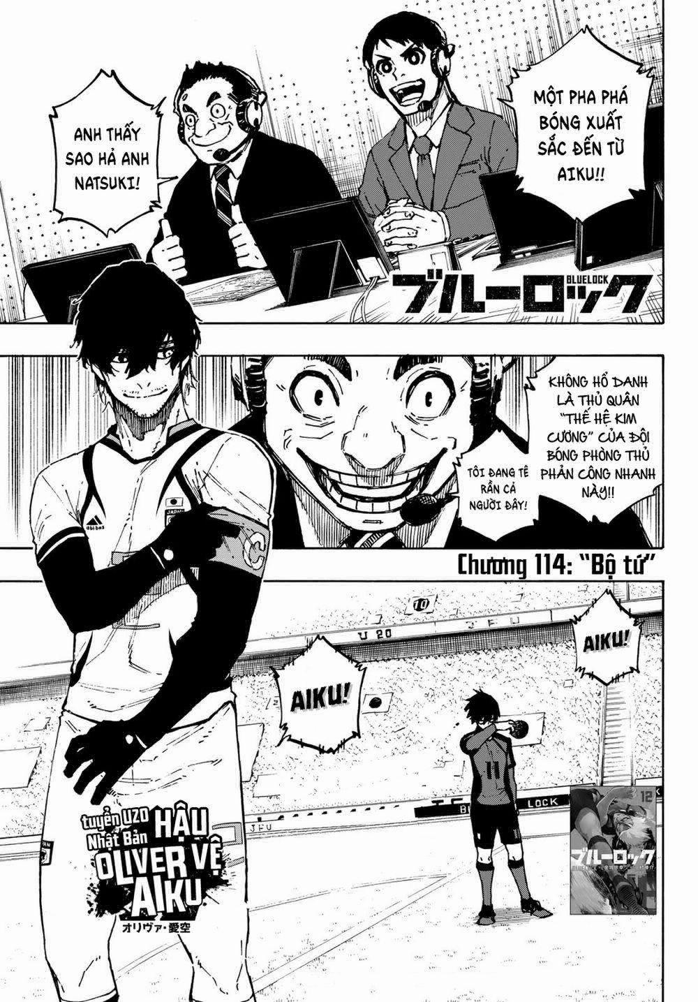 Blue Lock 114 trang 3