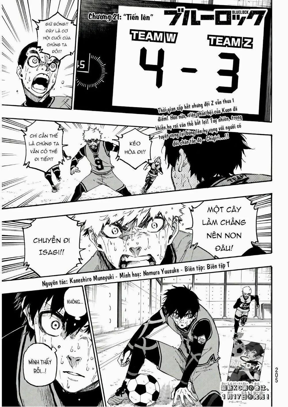 Blue Lock 21 trang 2