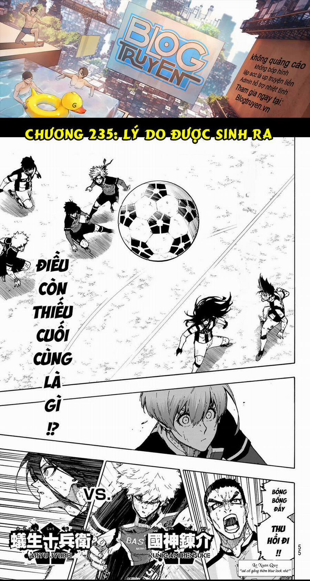 Blue Lock 235 trang 0