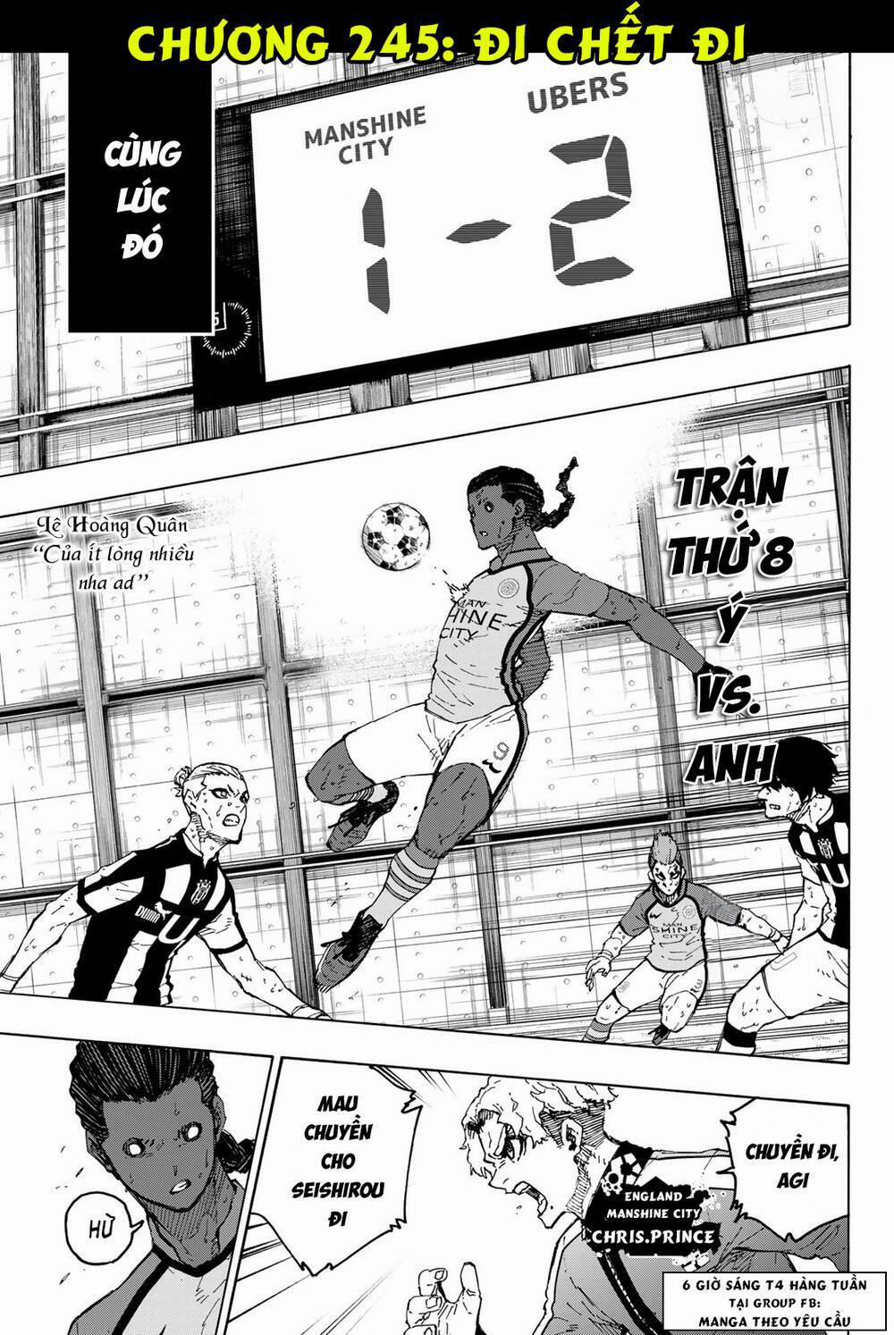 Blue Lock 245 trang 1