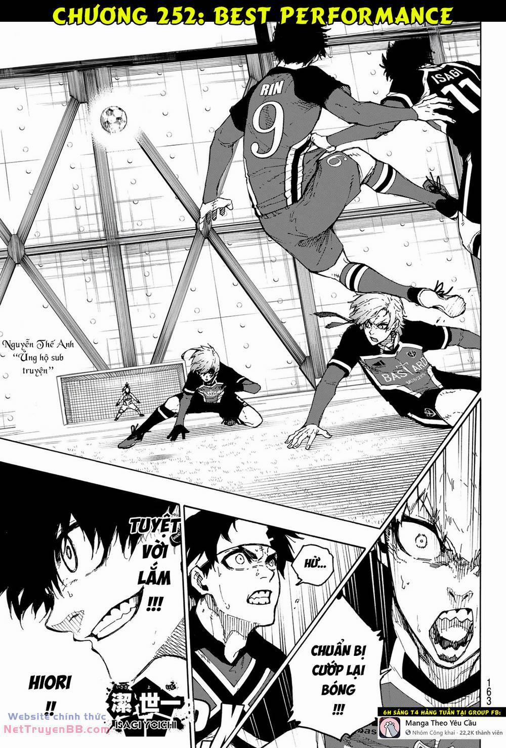 Blue Lock 252 trang 1