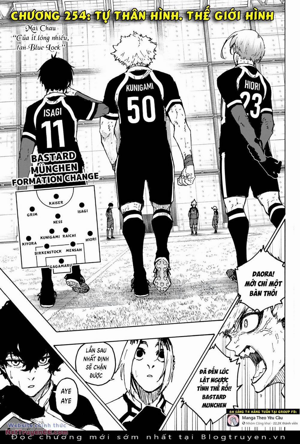 Blue Lock 254 trang 1