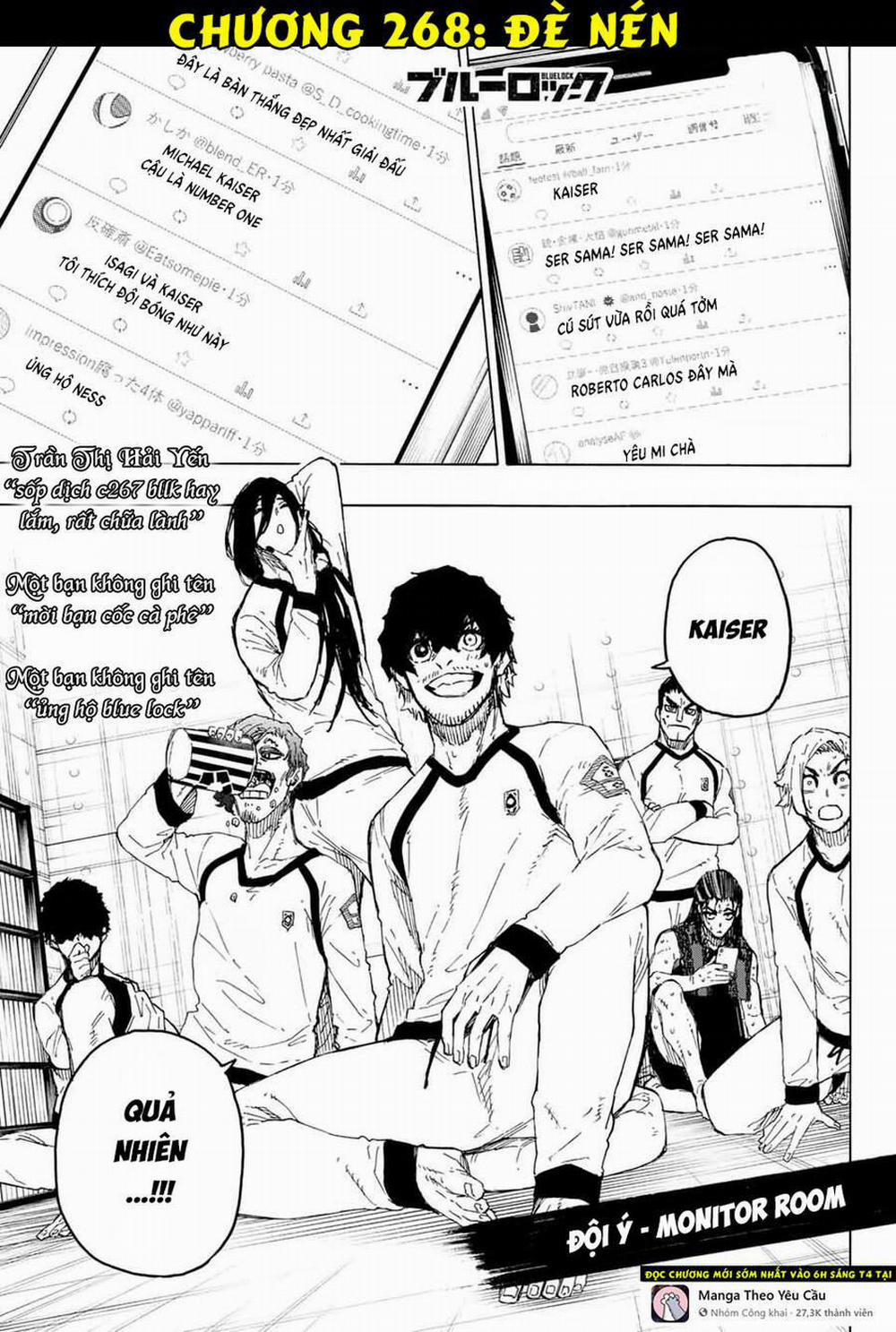 Blue Lock 268 trang 1
