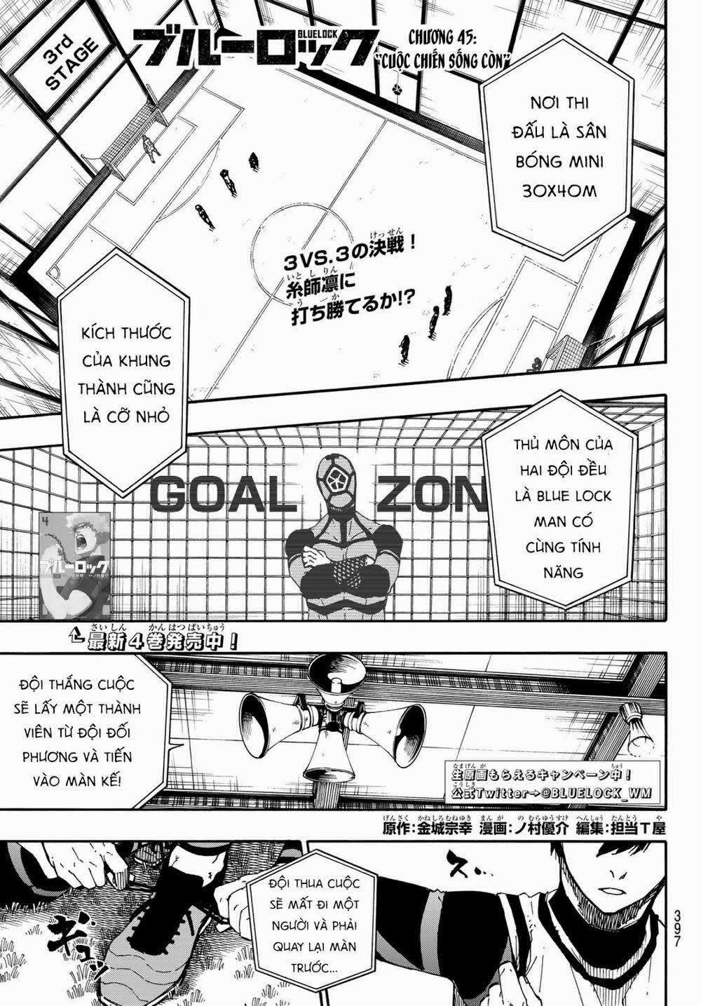 Blue Lock 45 trang 3