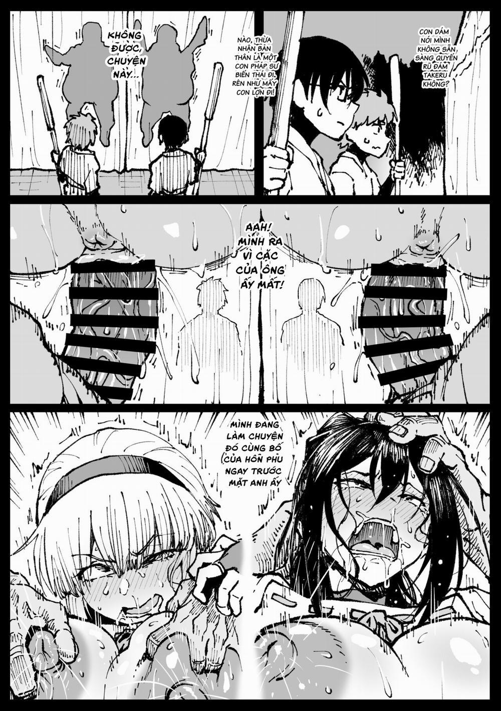 Bố chồng đụ đôi chị em! Oneshot trang 10