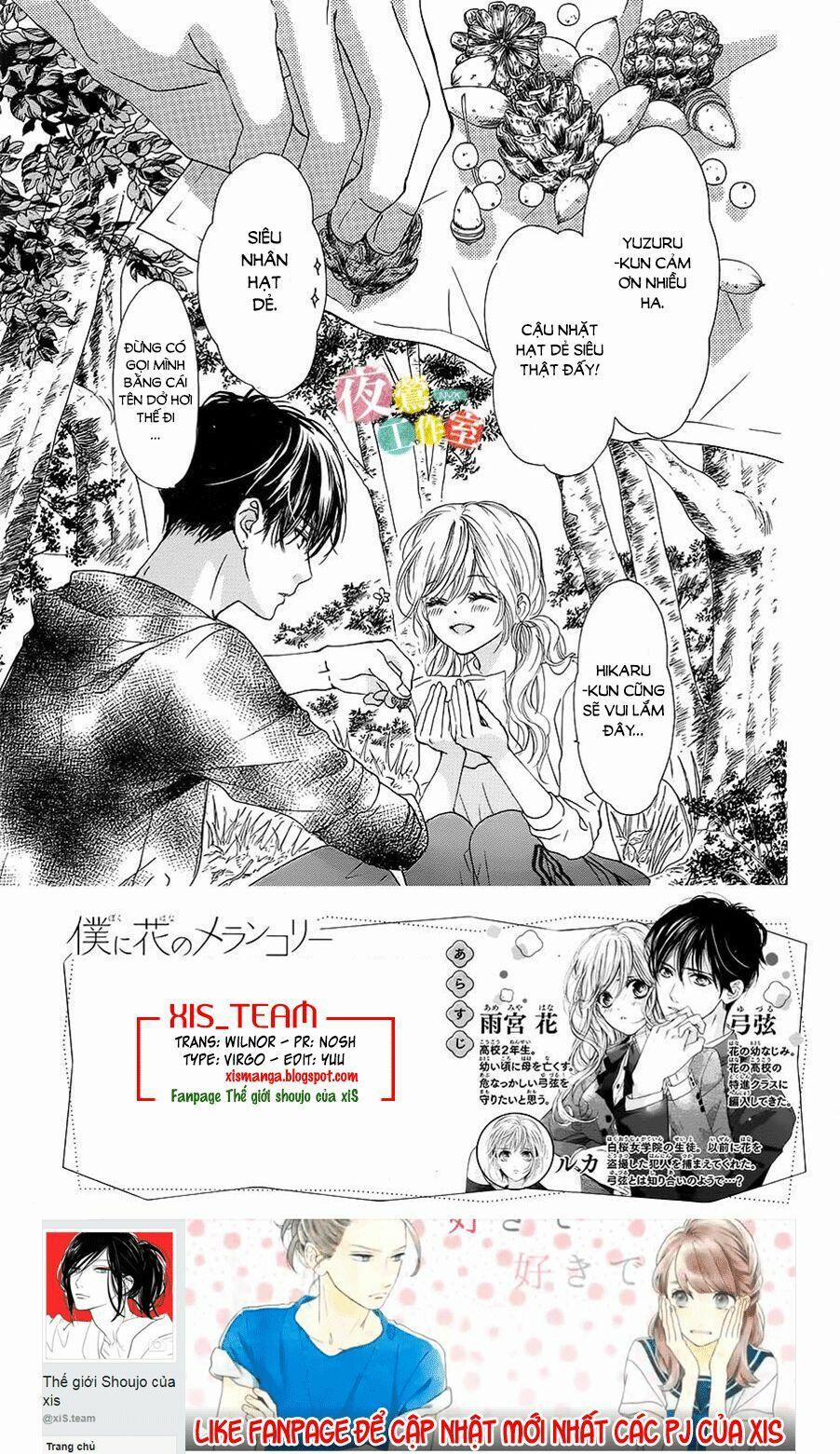 Boku Ni Hana No Melancholy 12 trang 1