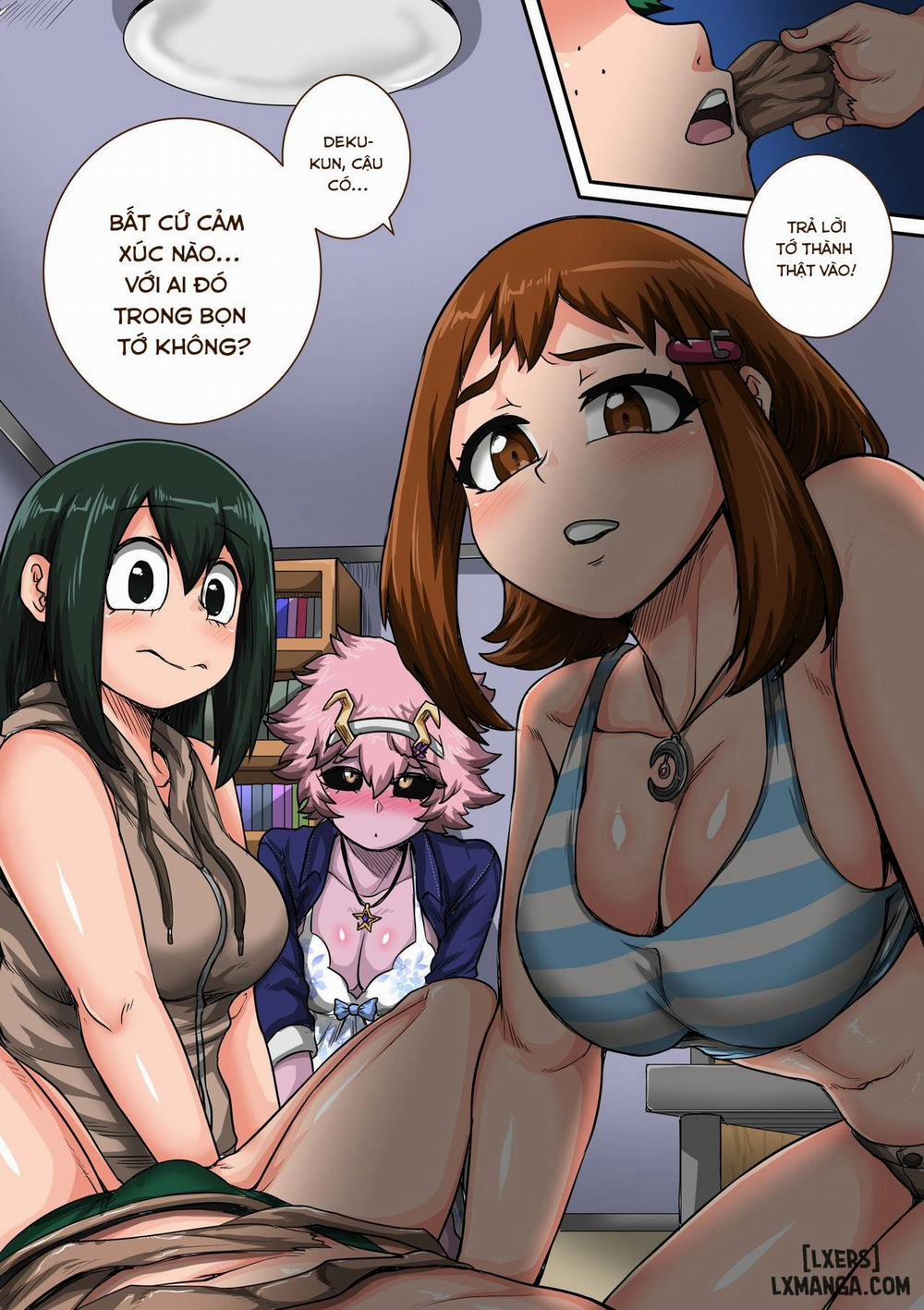 Boku no Harem Academia 6-wa "Doubutsu-teki na Kanojo" Oneshot trang 74