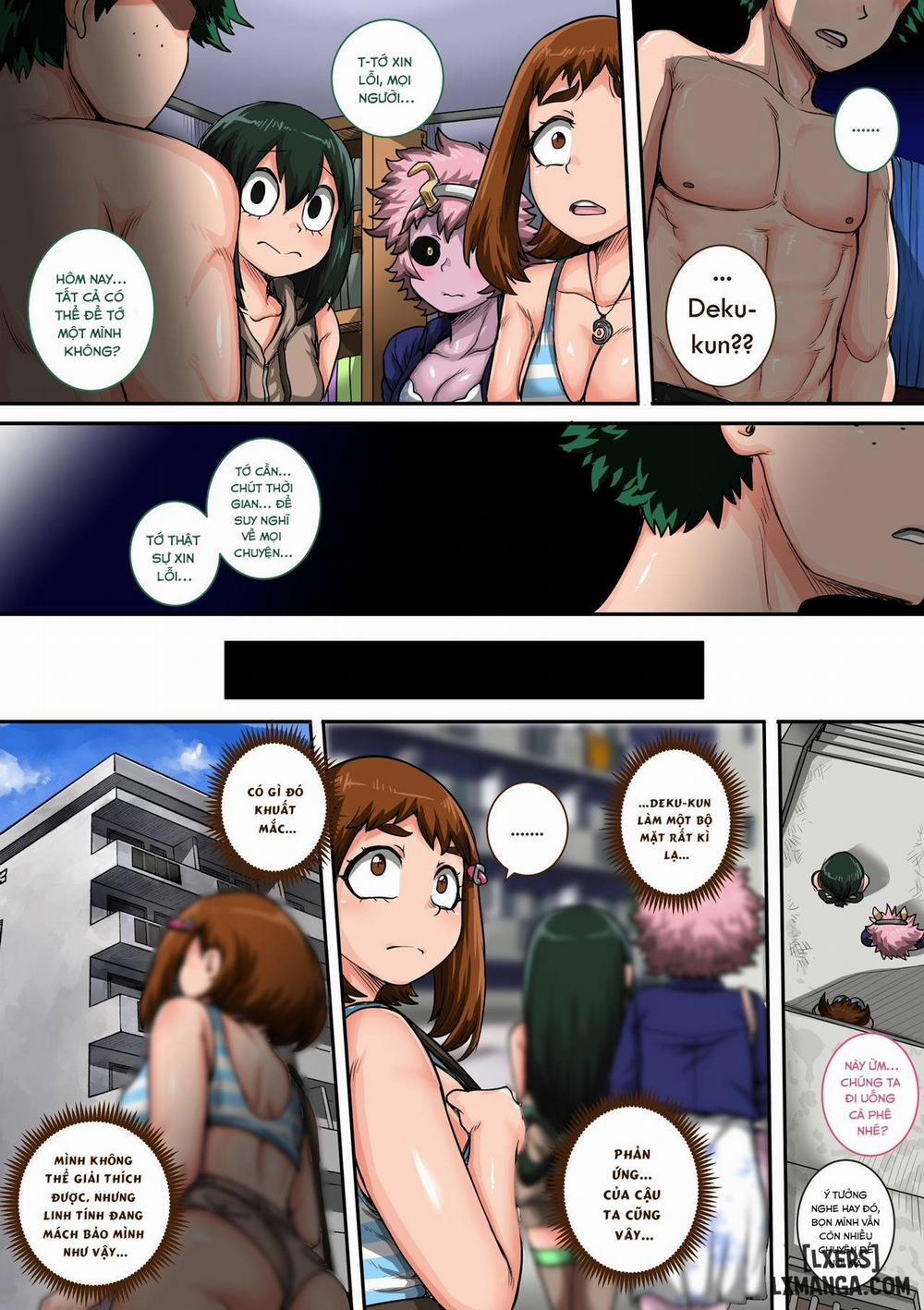 Boku no Harem Academia 6-wa "Doubutsu-teki na Kanojo" Oneshot trang 77