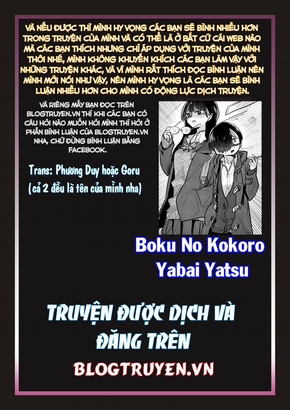 Boku No Kokoro Yabai Yatsu 30.3 trang 3