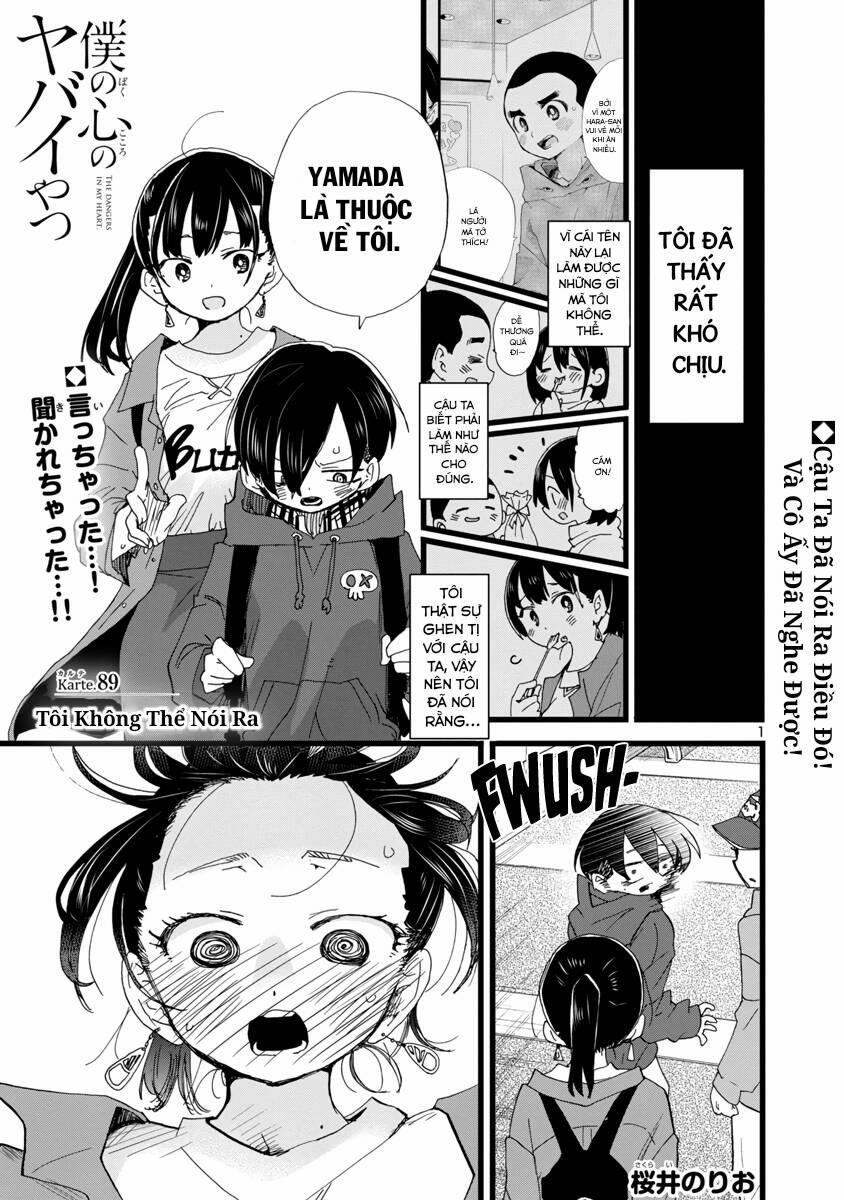 Boku No Kokoro Yabai Yatsu 89 trang 1