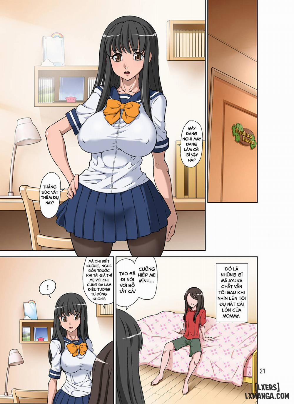 Boku no Mama Boku no Ane Oneshot trang 22