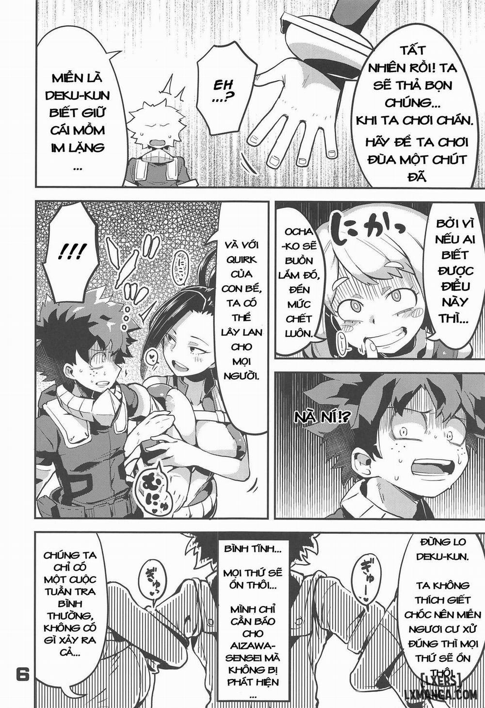 Boku to Nottori Villain Nakademia Oneshot trang 4