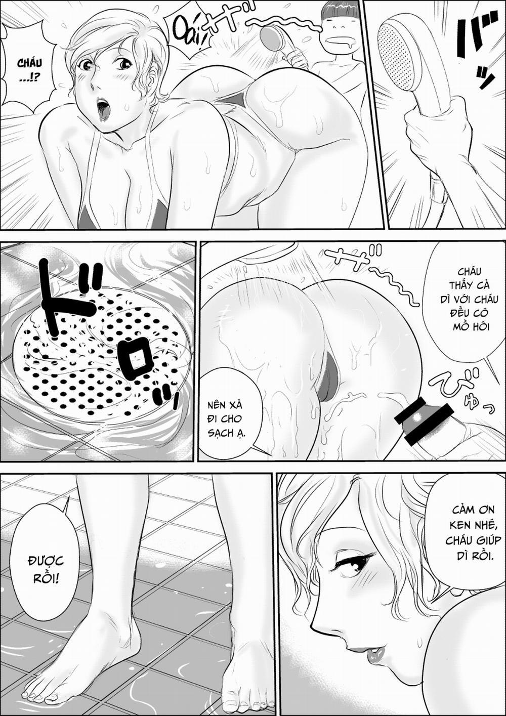 Boku to Oba-san no AmaAma Natsuyasumi Oneshot trang 14