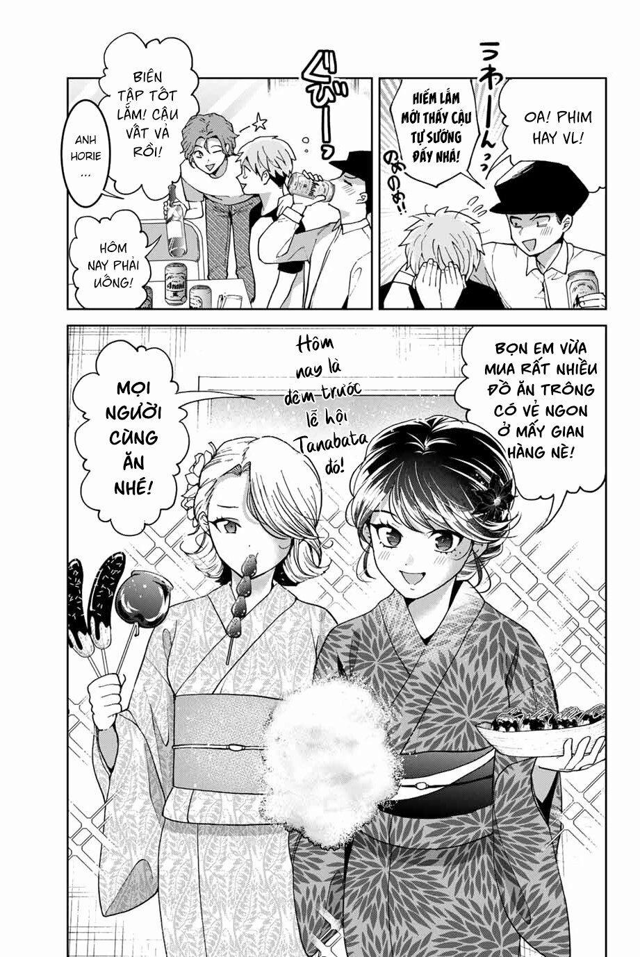 Bokutachi Wa Hanshoku Wo Yameta 22 trang 10