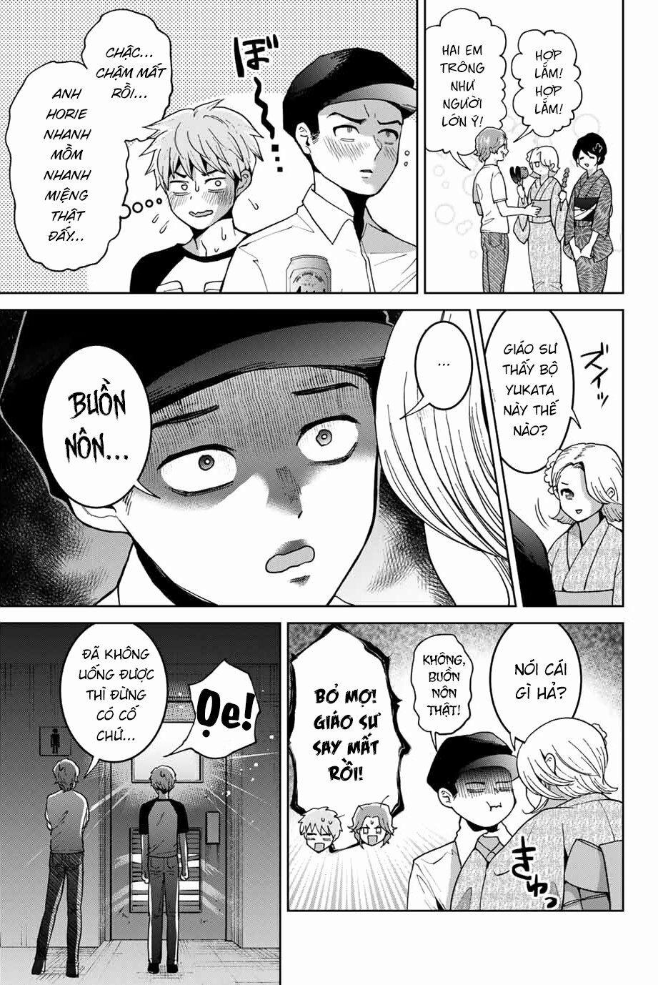 Bokutachi Wa Hanshoku Wo Yameta 22 trang 12