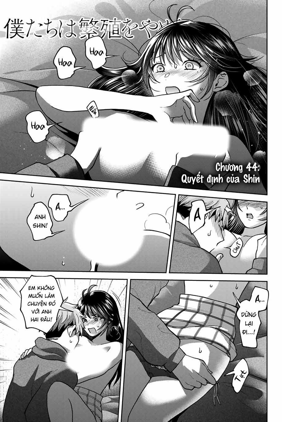 Bokutachi Wa Hanshoku Wo Yameta 44 trang 0