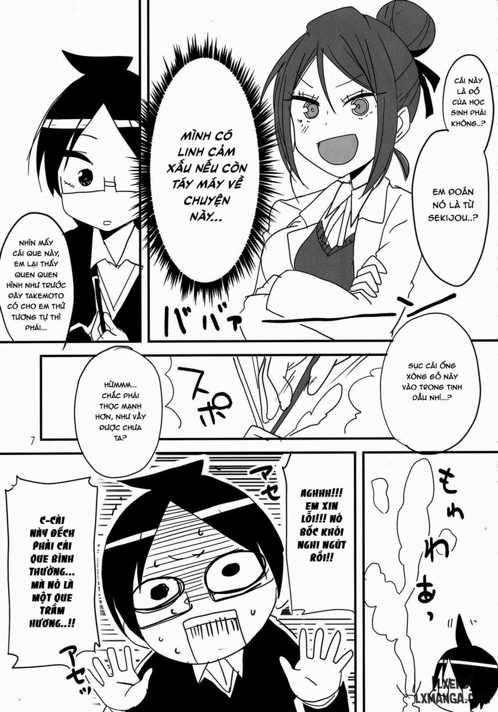 Bokutachi wa Yoru no Benkyou ga Dekinai - Oneshot trang 3